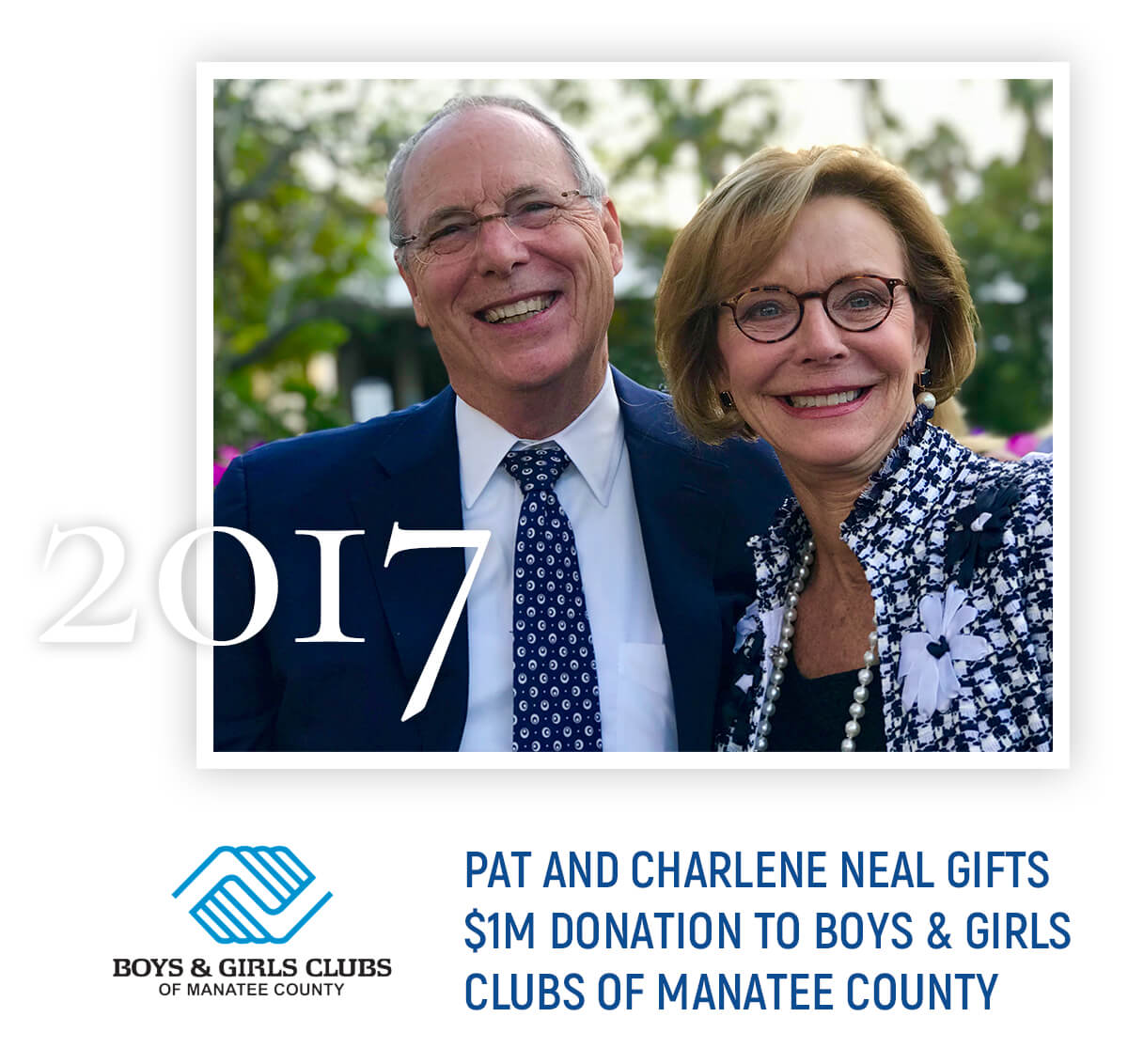 Pat and Charlene Neal gifts $1M donation